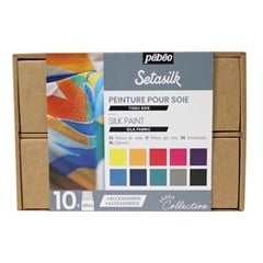 Set Pebeo boja za svilu Setasilk - 10x45 ml